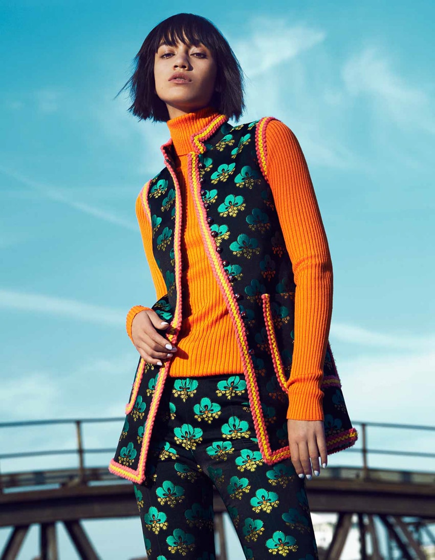 Soraya Jansen Wears Pow Pieces Lensed By Rachell Smith For Harper's ...