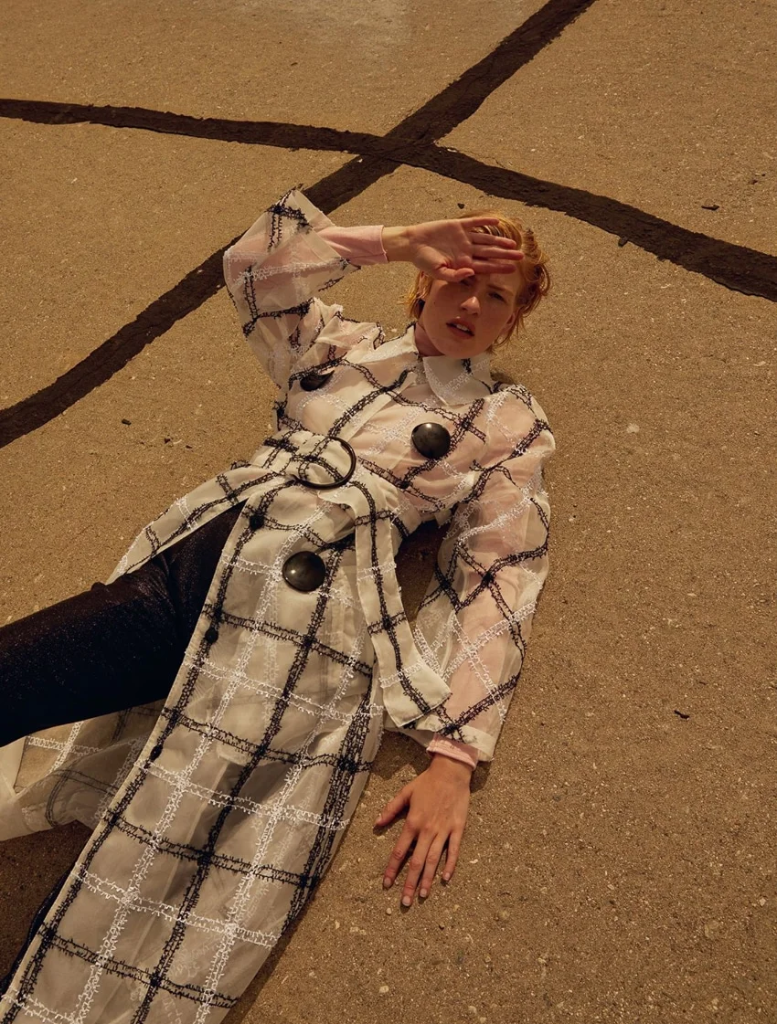 Louise Parker Suits Up In David Gomez Maestre Images For Marie Claire Uk September 17 Anne Of Carversville