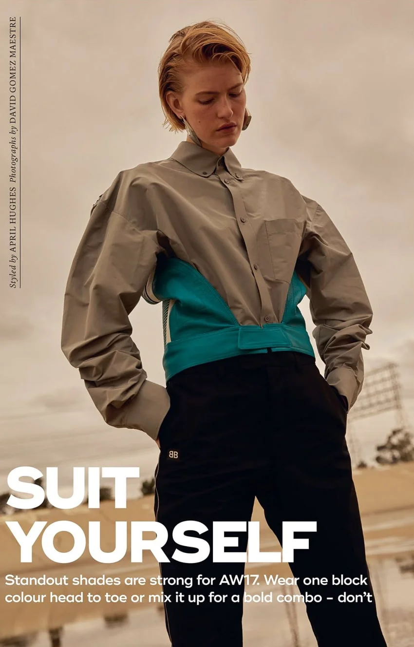 Louise Parker Suits Up In David Gomez Maestre Images For Marie Claire Uk September 17 Anne Of Carversville