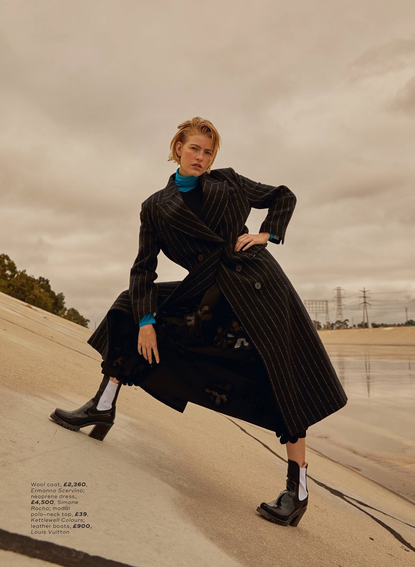 Louise Parker Suits Up In David Gomez-Maestre Images For Marie Claire ...