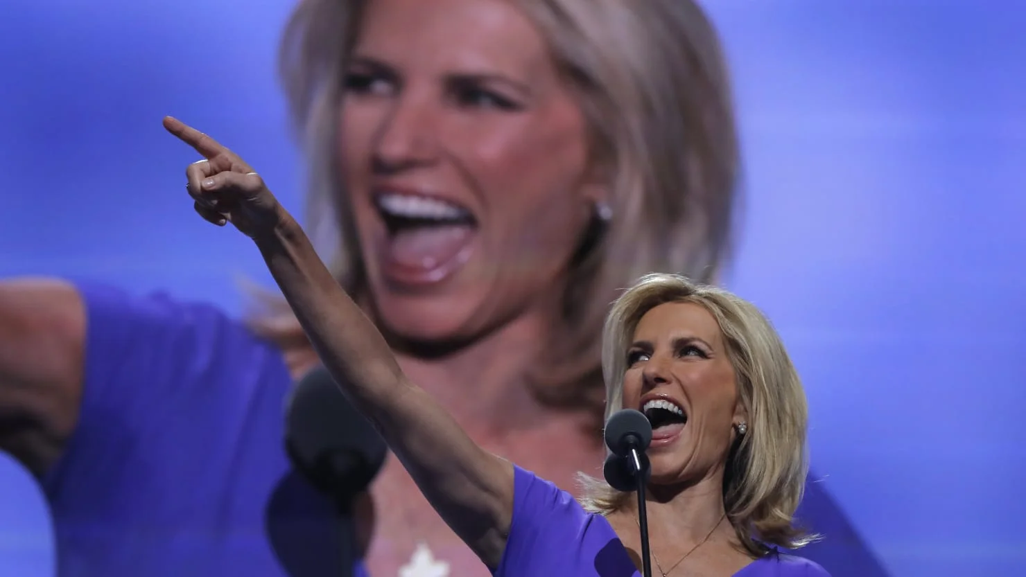 Laura Ingraham speaking for Trump at 2016 Republican convention.