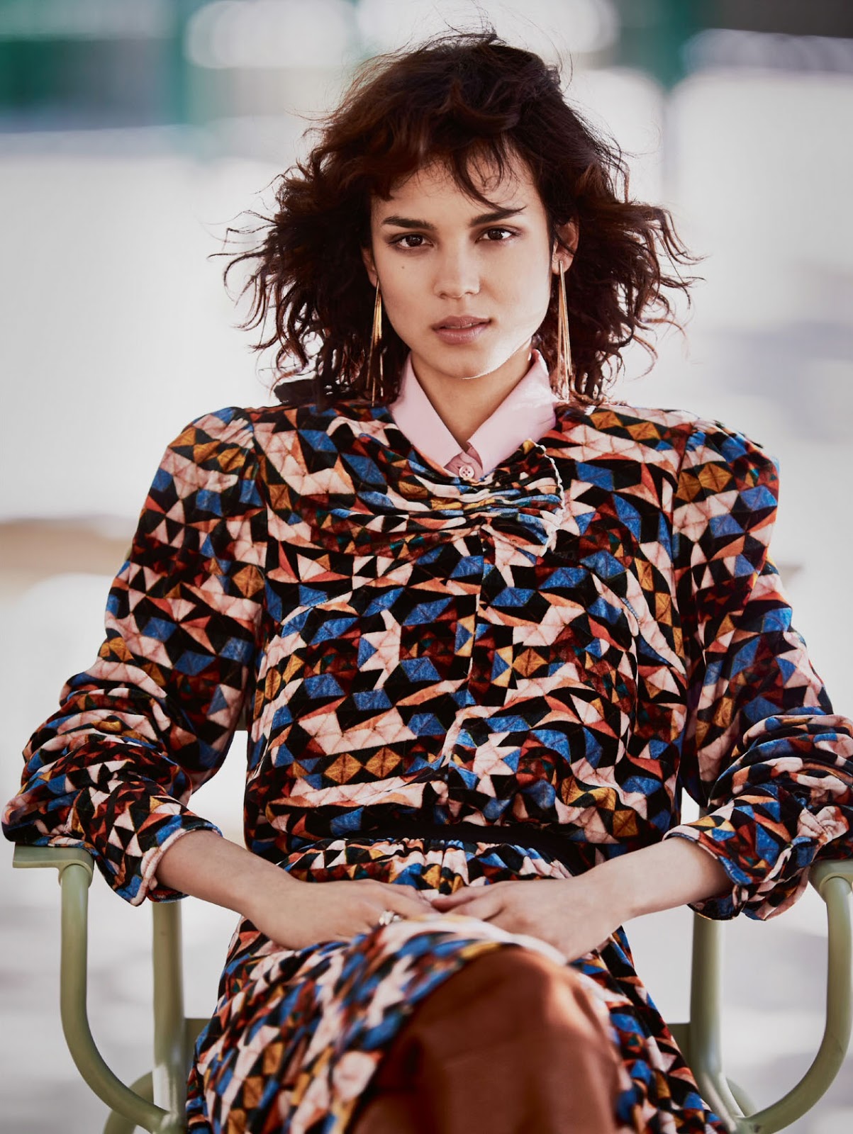 Gilles Bensimon Eyes Gabrielle Rul In 'Paris, My Love' For Elle UK