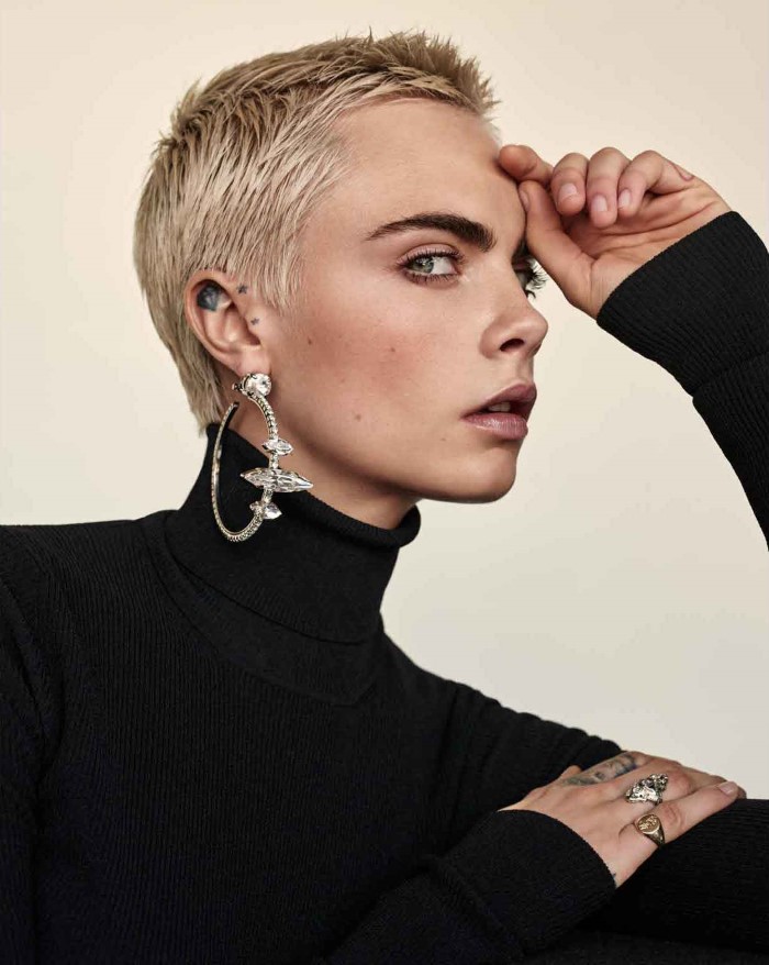Cara Delevingne Shimmers In 'All That Glitter' Lensed By Alexandra ...