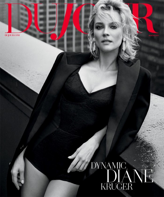 Max Abadian Captures Diane Kruger, Star of 'In the Fade', For DuJour  Magazine Winter 2017 — Anne of Carversville