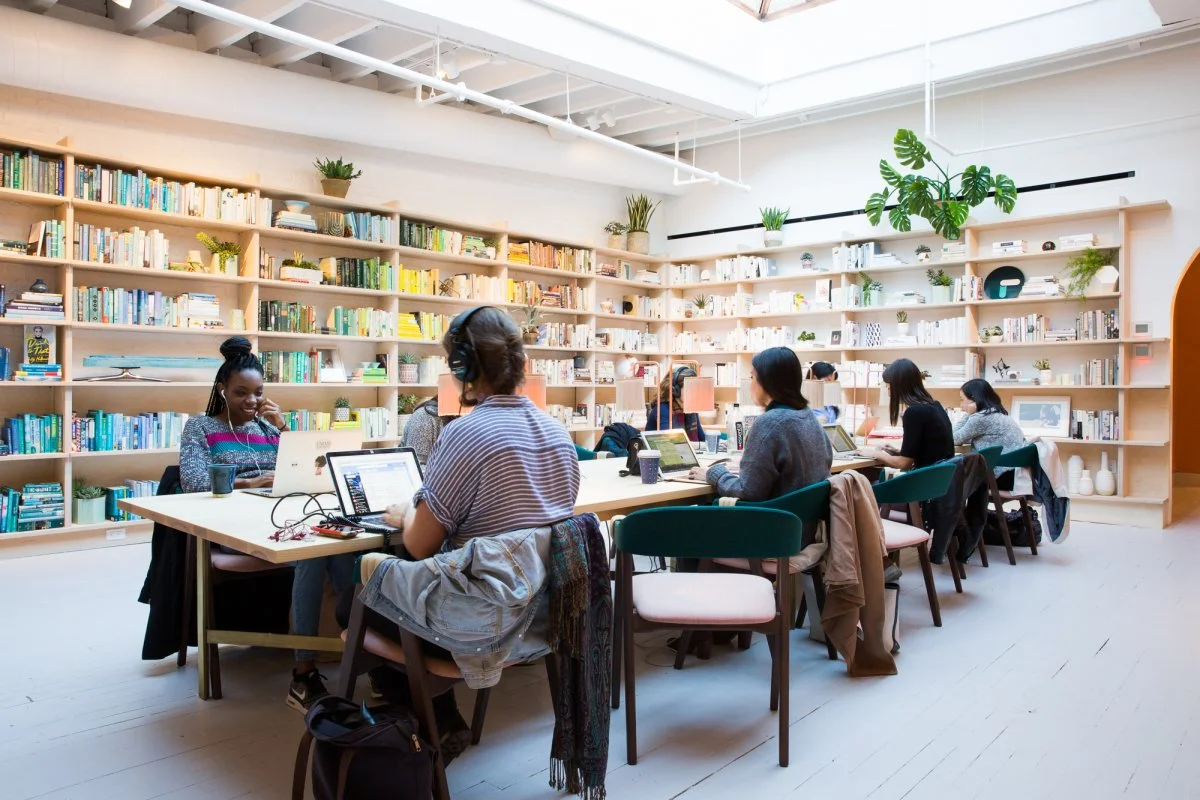 past-the-bustling-caf-area-is-the-quiet-library-space-filled-with-books-curated-by-the-strand--another-women-owned-business--the-collection-is-made-up-entirely-of-books-by-female-authors.jpg