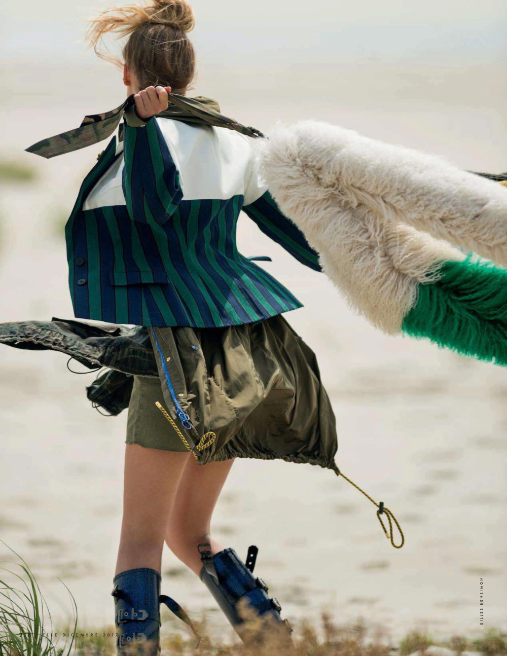 Toni Garrn Goes Edgy Boho In Gilles Bensimon Images For Elle Italia ...