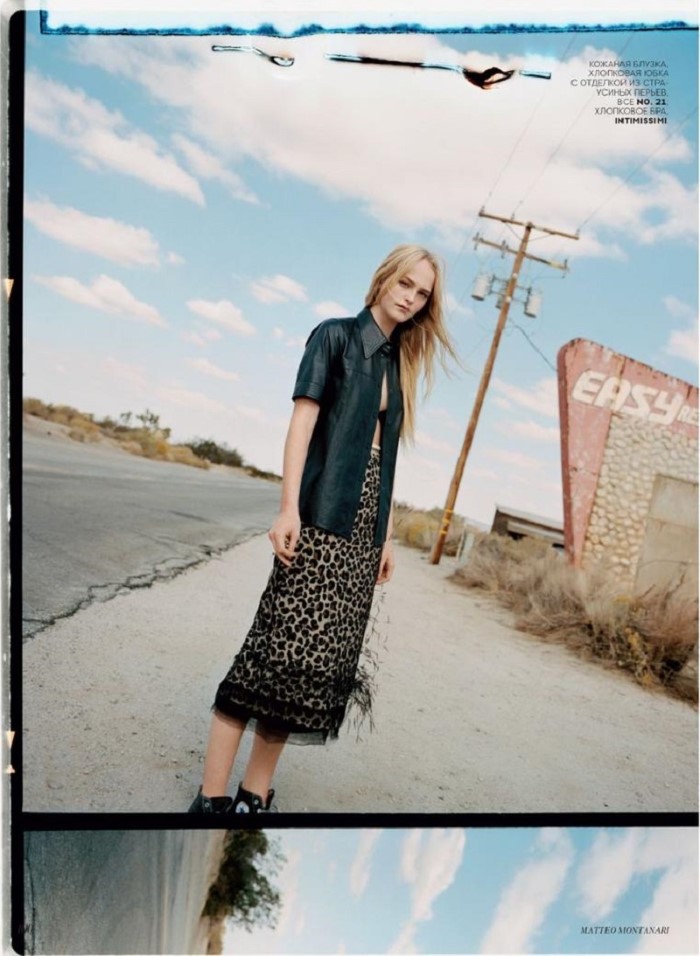 Jean Campbell Goes California Girl Lensed By Matteo Montanari For Vogue ...