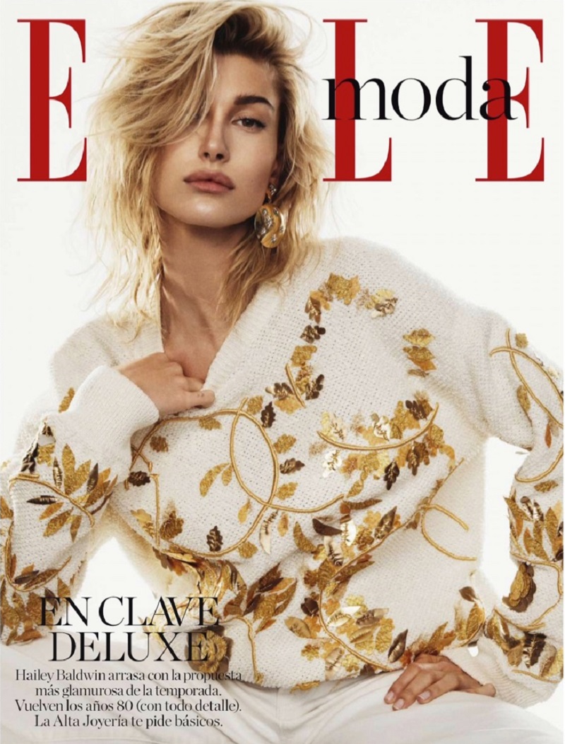 Nino Muñoz Captures Hailey Baldwin In Glam Casual For Elle Spain