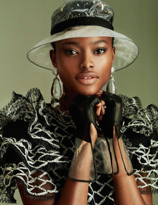 Mayowa Nicholas Is Lensed By Txema Yeste In 'Power' For Vogue Spain ...