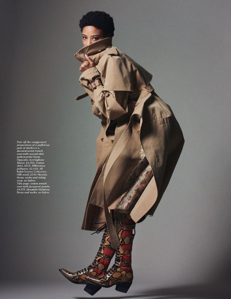 Theo Sion Flashes Selena Forrest & Janaye Furman For Vogue UK March ...