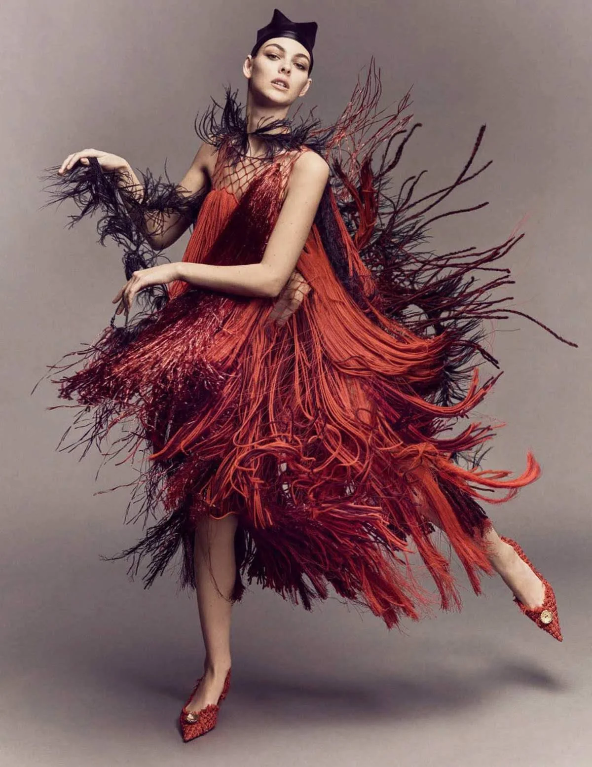 Vittoria Ceretti Is Sensual Showgirl Lensed By Luigi & Iango For Vogue ...