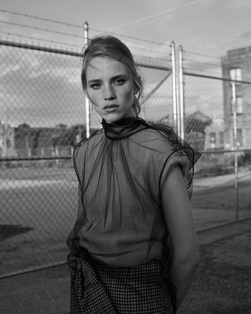 Amit Eyes Rebecca Leigh Longendyke In 'Cross Check' For Vogue Italia ...