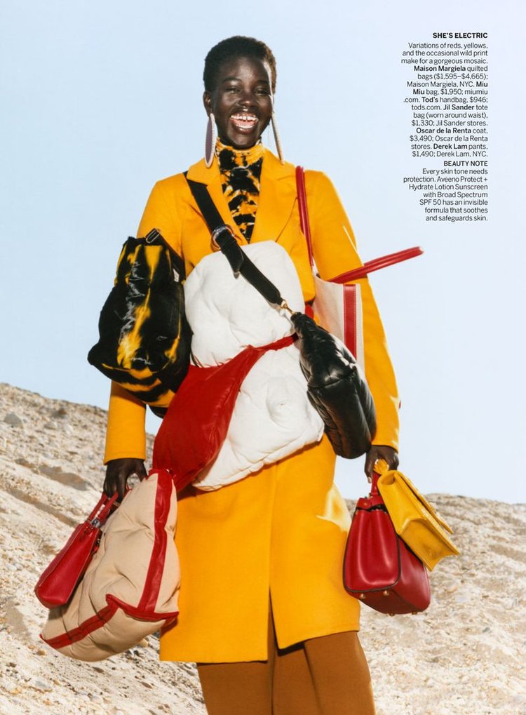 Adut Akech Fronts 'No Holds Barred' By David Luraschi For Vogue US ...