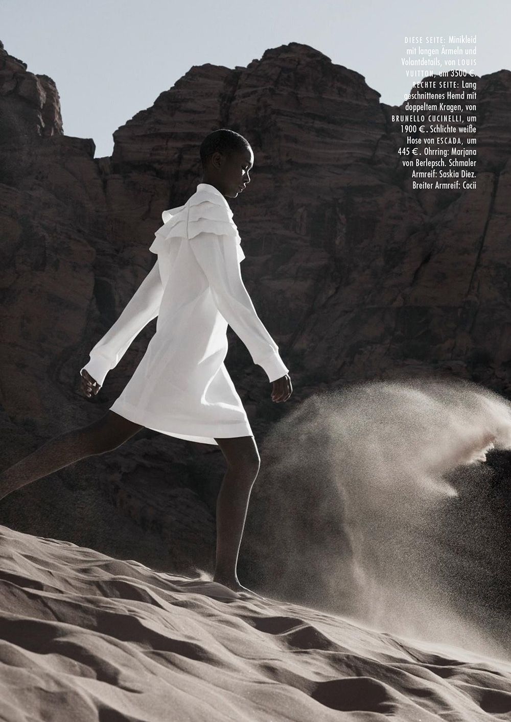 Mahany Pery Is Lensed By Enrique Badulescu In Stunning Images For ELLE ...