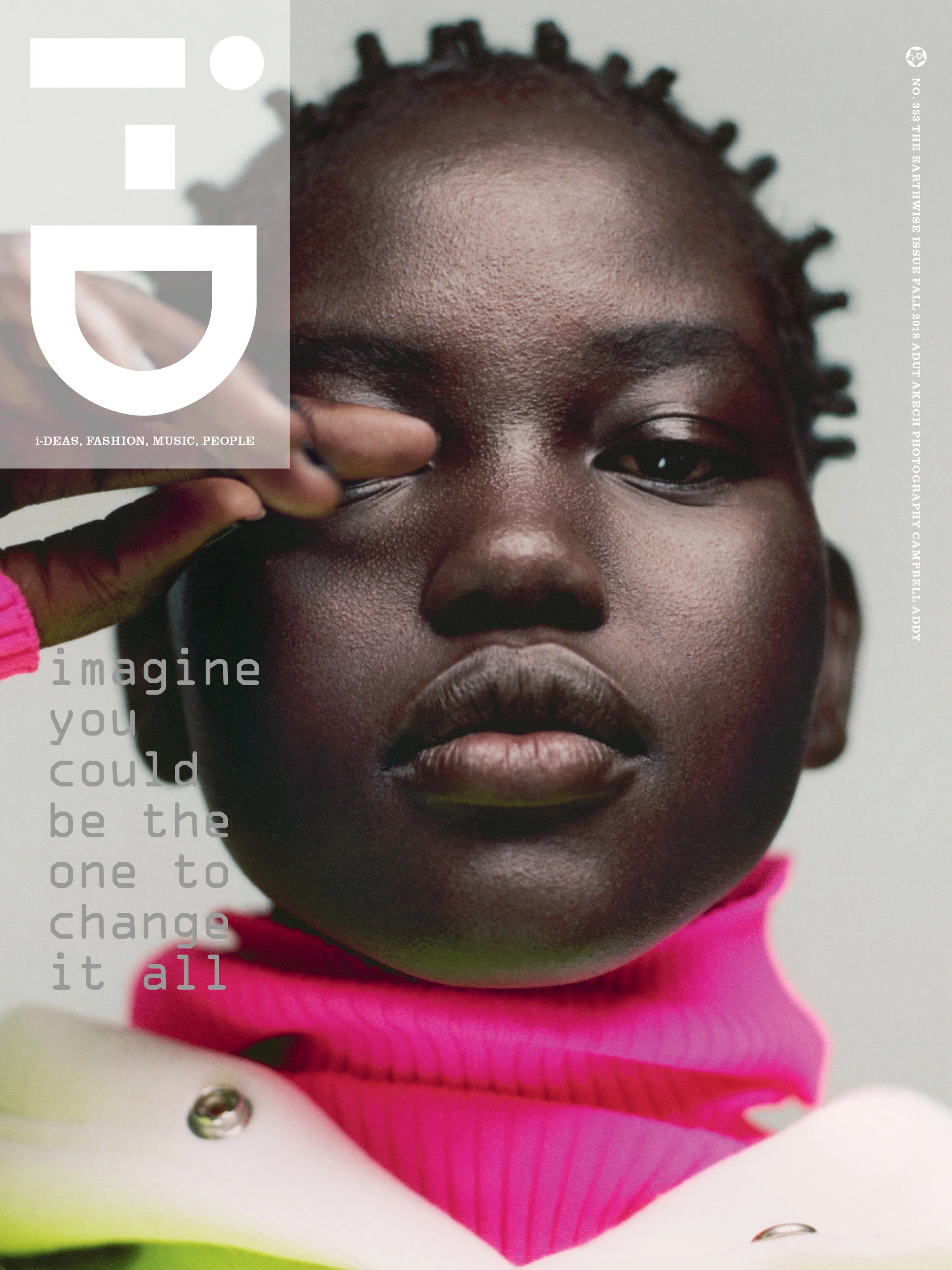 Adut Akech by Campbell Addy for i-D Fall 2018