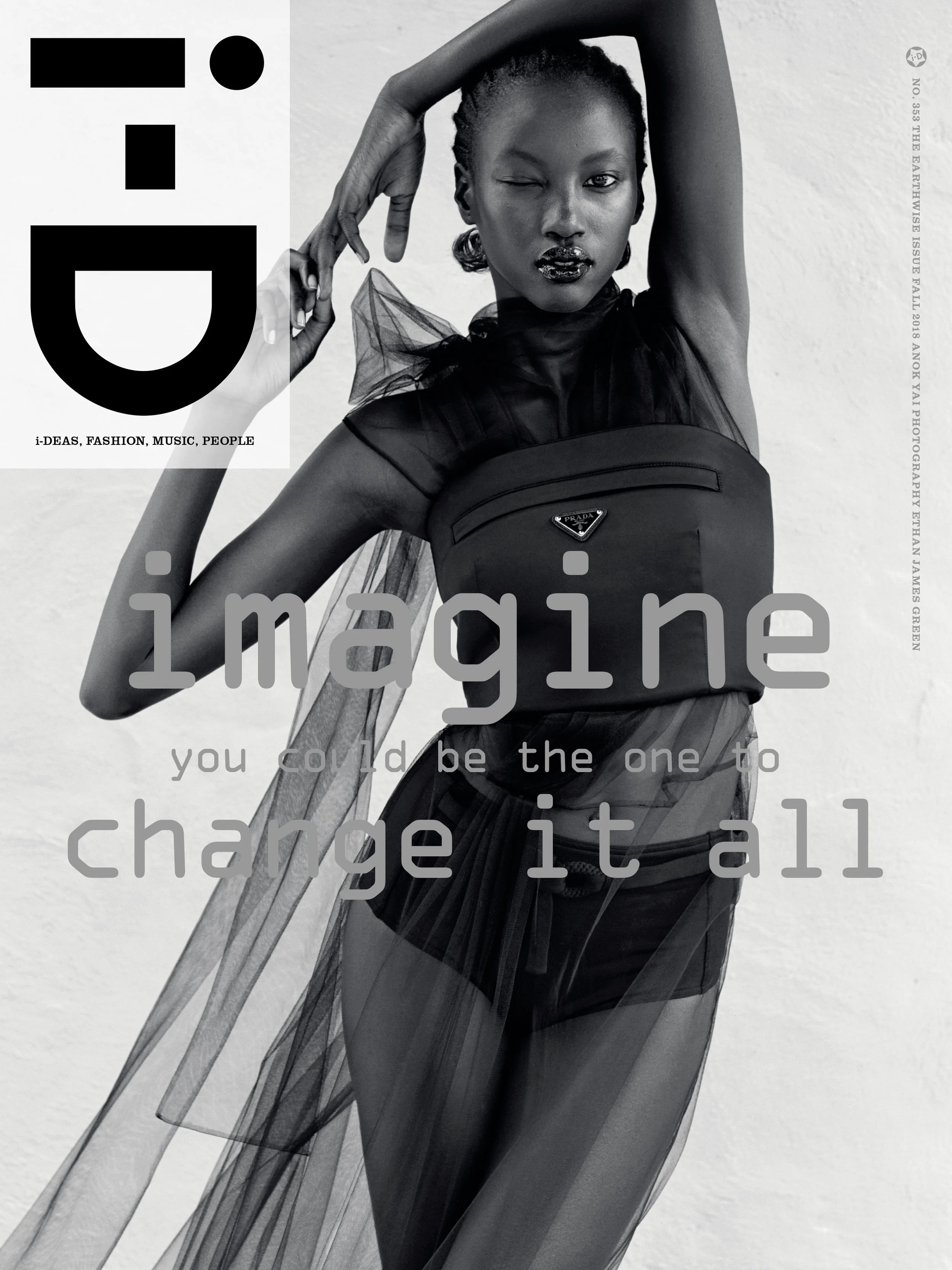 Anok Yai by Ethan James Green for i-D Fall 2018