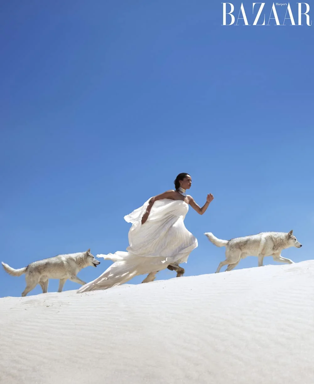 Zoë Kravitz Is Unretouched In Harper's Bazaar US October 2018, Lensed