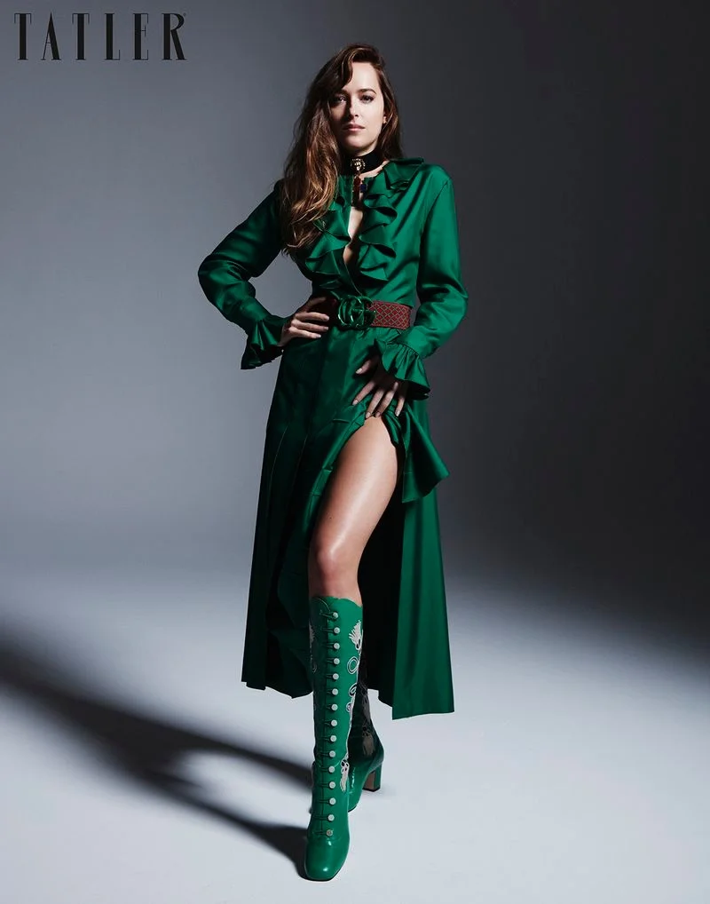 Global Citizen Dakota Johnson Covers Tatler UK November 2018, Lensed By ...