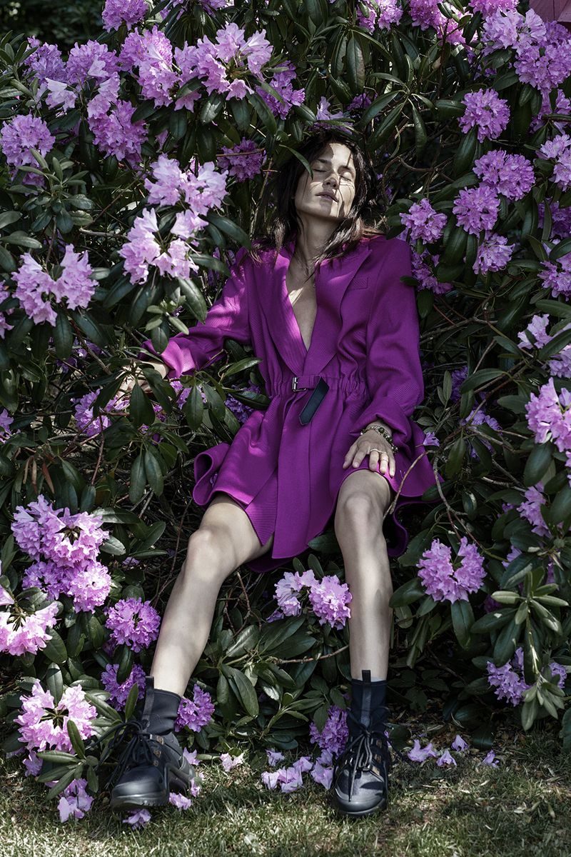 Actor Emma Leth Photographer Marco van Rijt Create Perfect Vogue Ukraine — Anne of