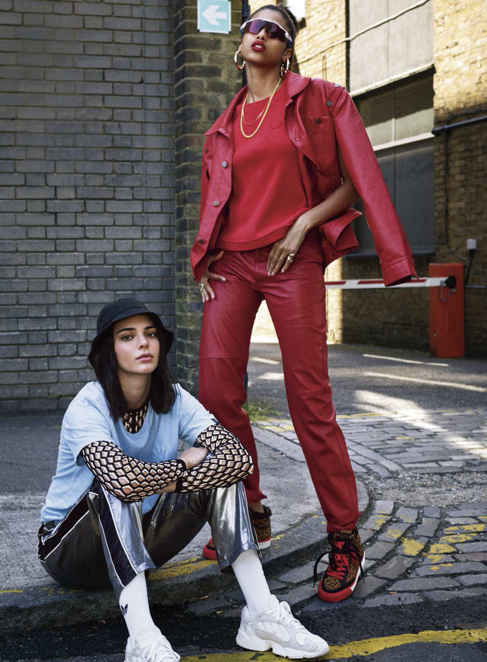 Imaan Hammam & Kendall Jenner Join Forces In Mikael Jansson Images For ...