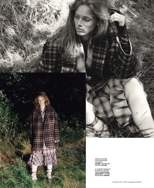 Sarah Dahl Wears Noble Origins Country Lensed By Hannah Moon For M le ...