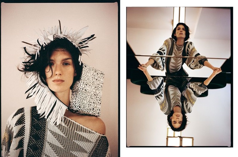 Marte Mei van Haaster Wears All Vuitton In Sonia Szóstak Images For ...