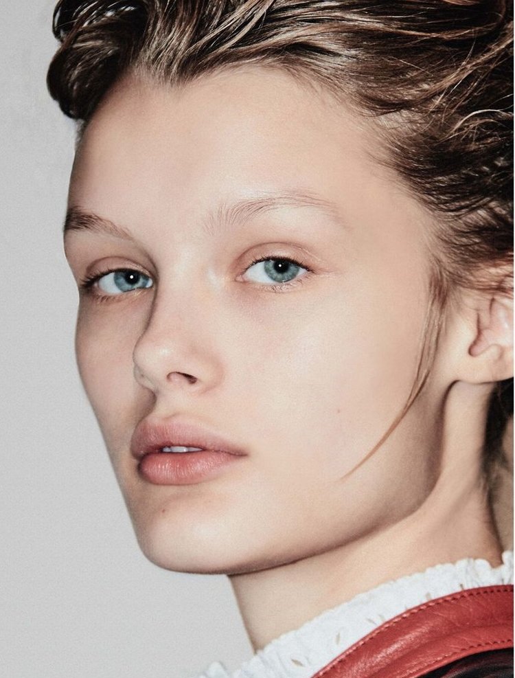 Chris Colls Eyes Kris Grikaite In 'Easy Peasy' For Vogue Russia January ...