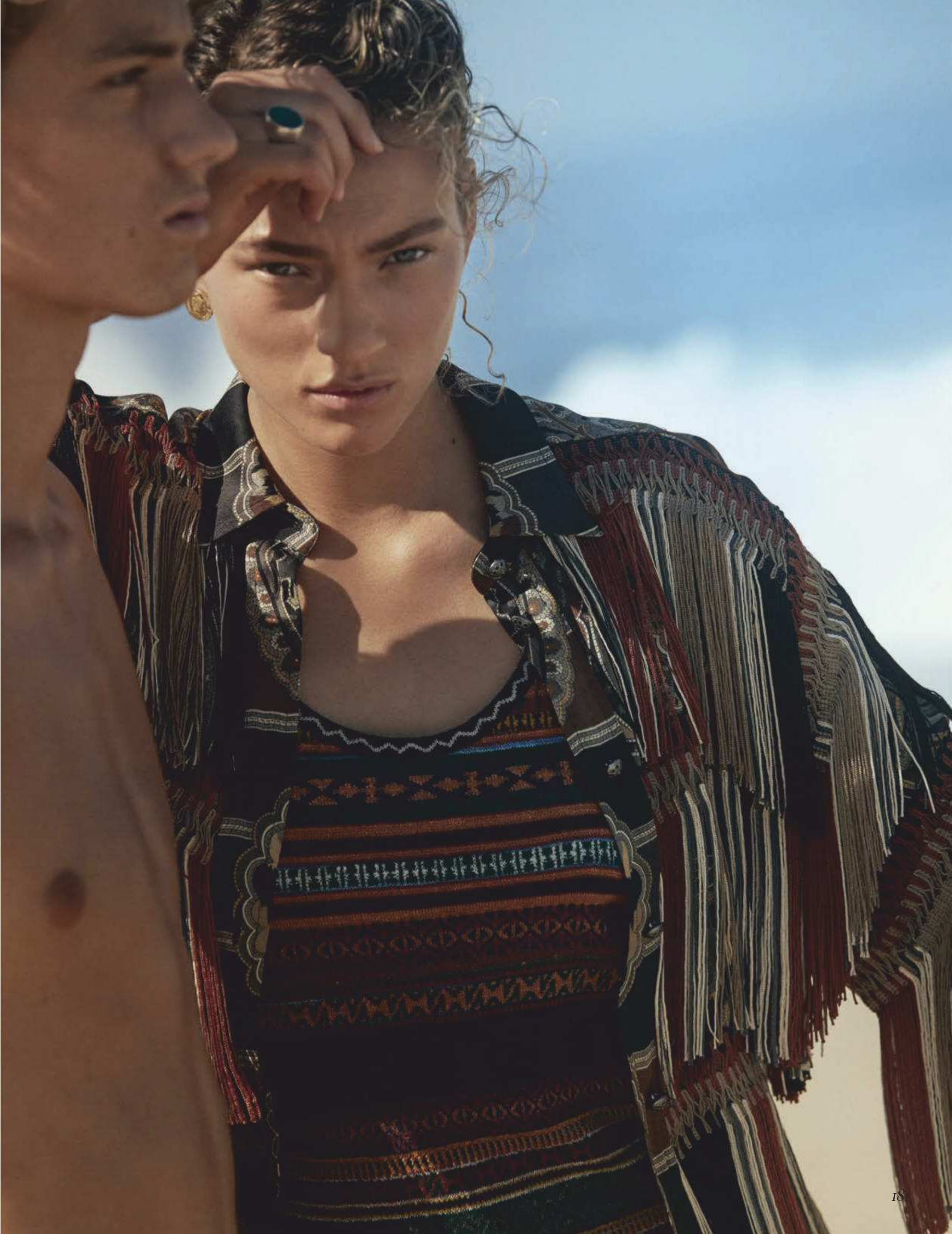 Will Davidson Eyes Sophia Ahrens In 'Aventura + Passion' For Vogue ...