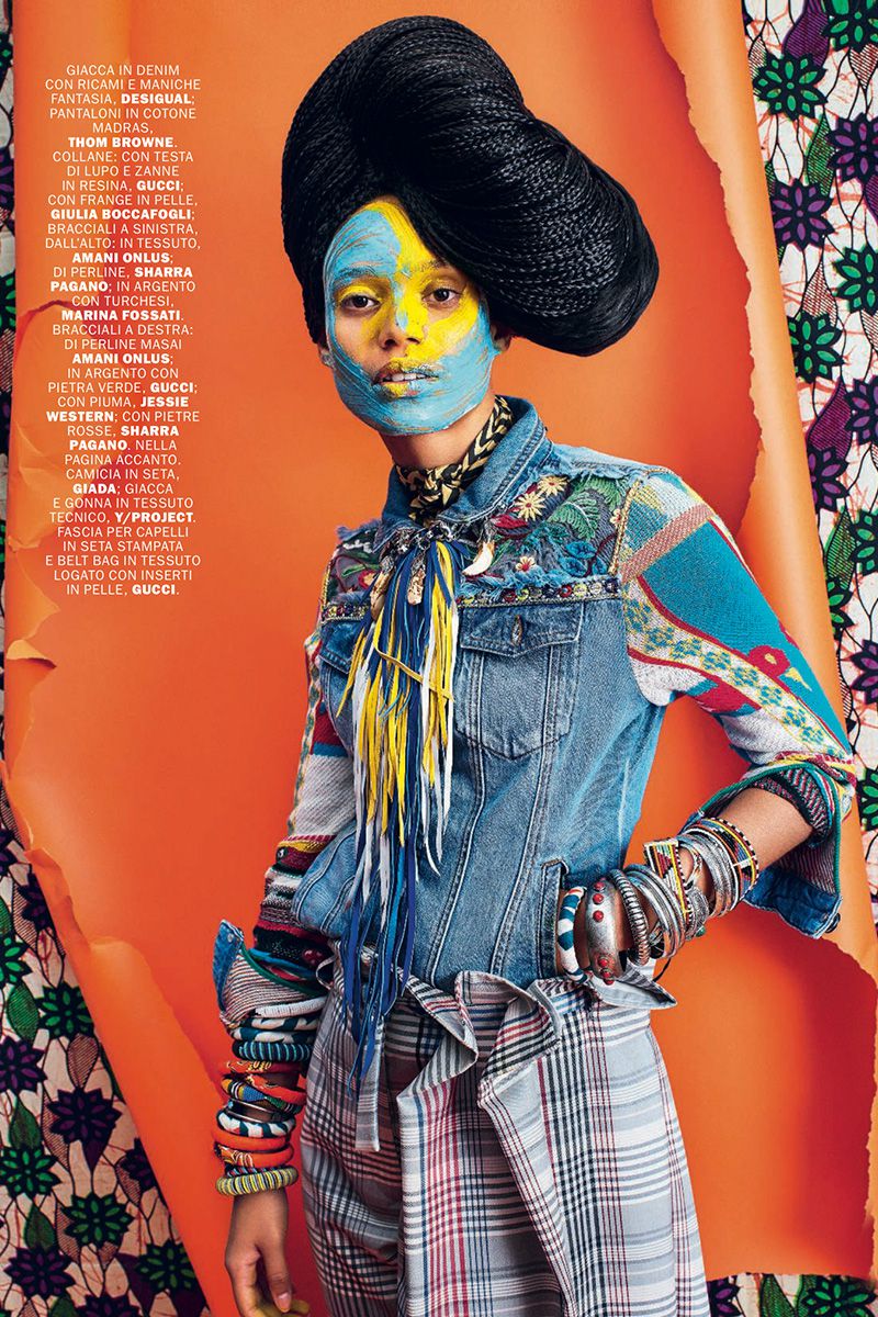 Afrodita Dorado Is Pure Fashion Priestess In Koto Bolofo Images For ...