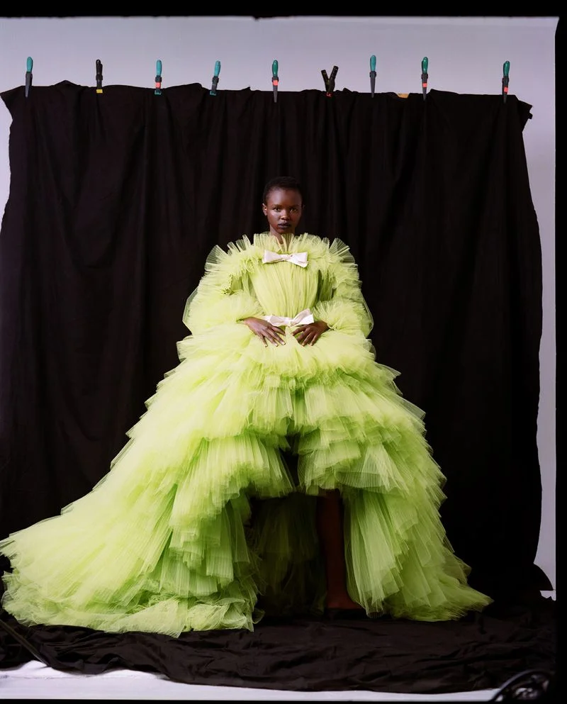 Akiima Ajak Is Global Fashion Goddess Lensed By Alice Rosati For Vogue ...