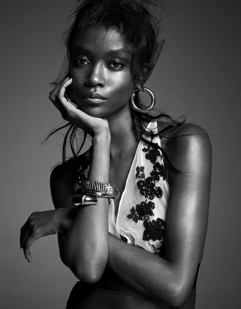 Riley Montana Seduces In 'Black & White' Luxe Lingerie By Michael ...