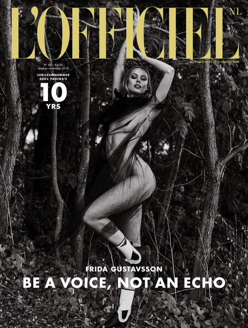 Frida Gustavsson by Damon Baker for LOfficiel Netherlands nov-Dec- (1).jpg