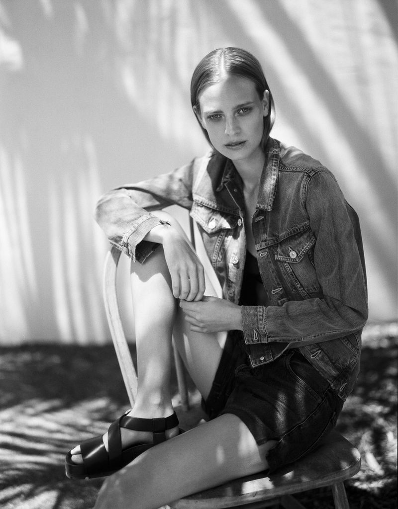 Ine Neefs Poses For Citizens of Humanity Spring 2019 Lookbook, Lensed ...