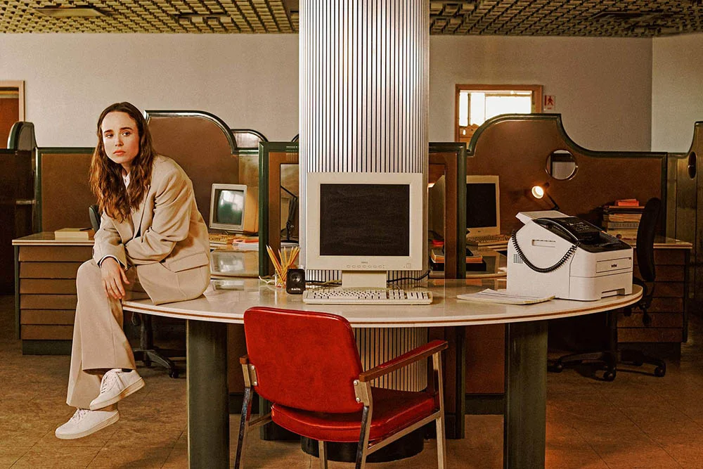Actor Ellen Page Is Lensed By Tiffany Nicholson In Her Porter Edit Case ...