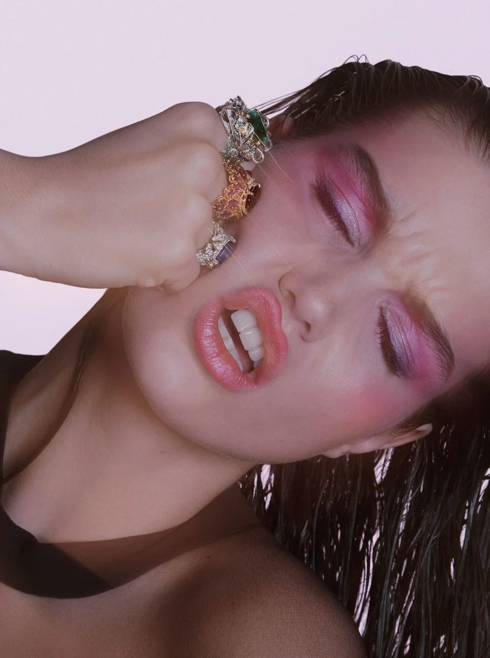 Luna Bijl Is Besotted With Luxe Jewels, Lensed By Charlotte Wales For Vogue Paris March 2019