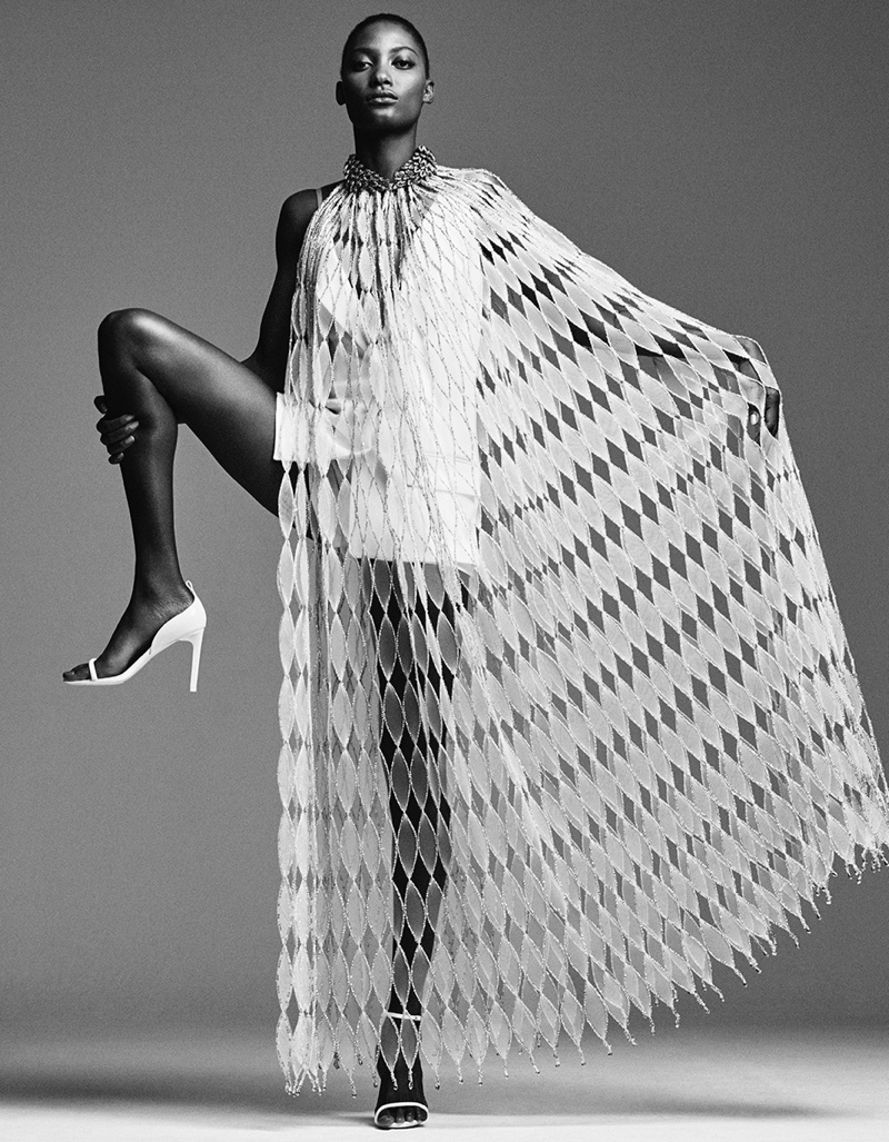 Mame Camara Wears Spring Couture Lensed By Alvaro Beamud Cortes For ...