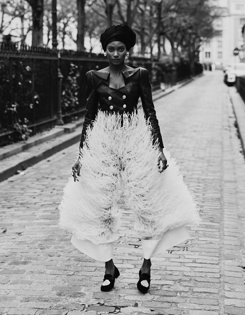 Mame Camara Wears Spring Couture Lensed By Alvaro Beamud Cortes For ...