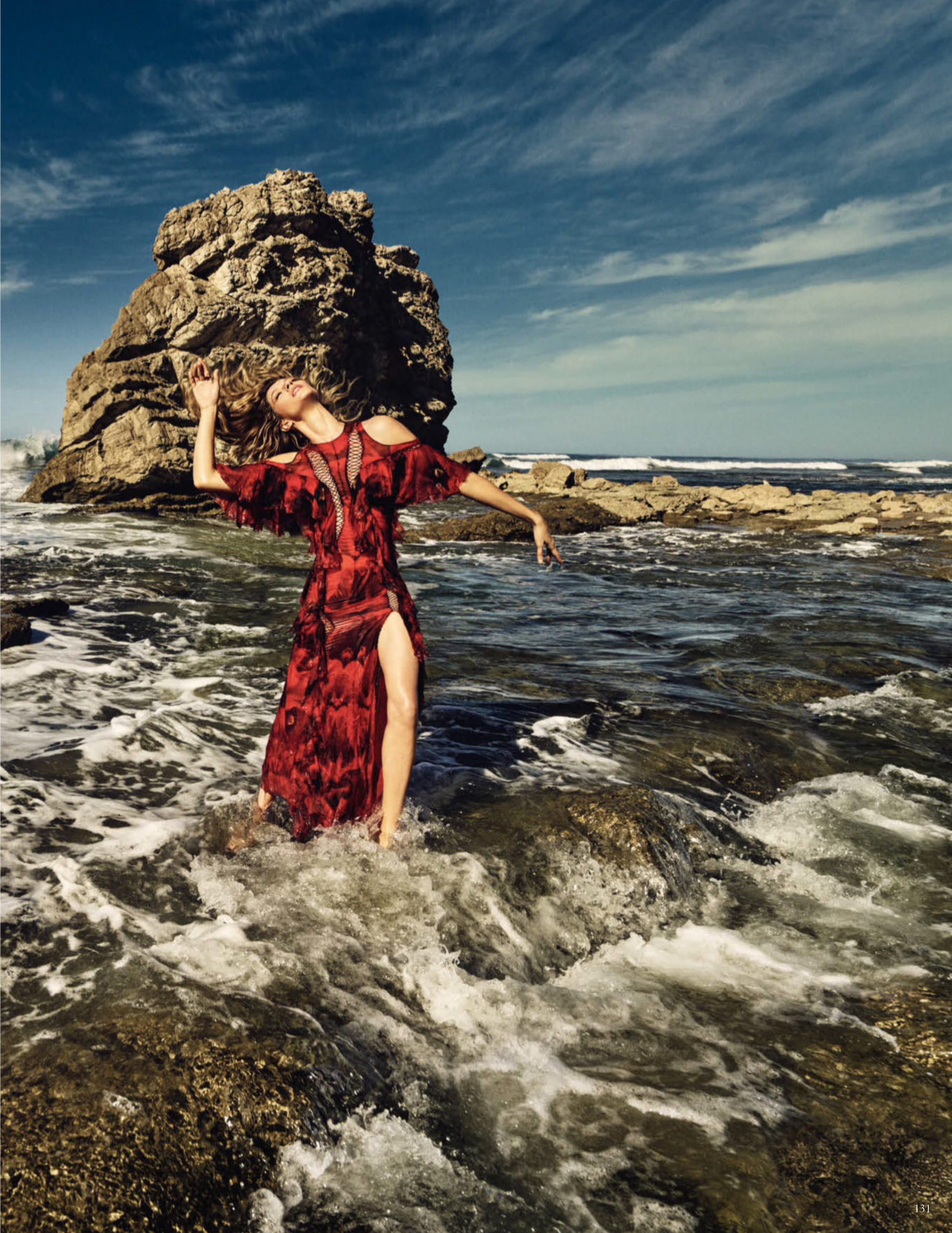 Gisele Bundchen Rises From Sea As Mythical 'SHE' Firebird Lensed By ...