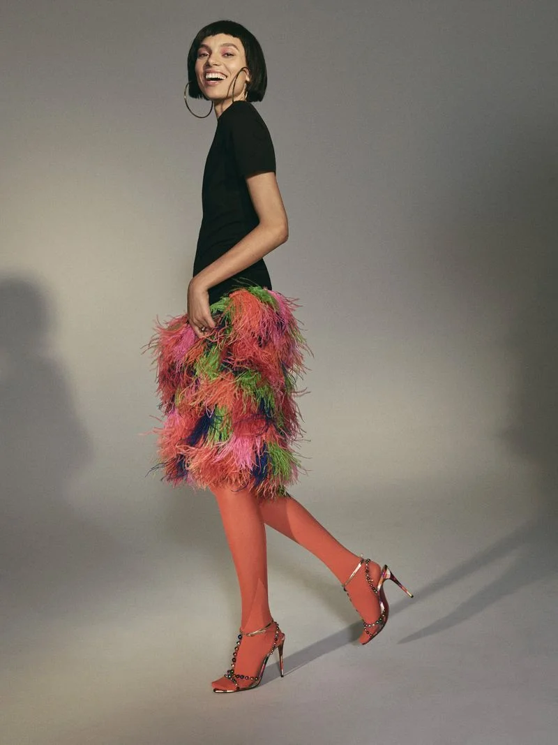 Charlee Fraser Is A Fine Feathered Friend, Lensed By Matthew Sprout For