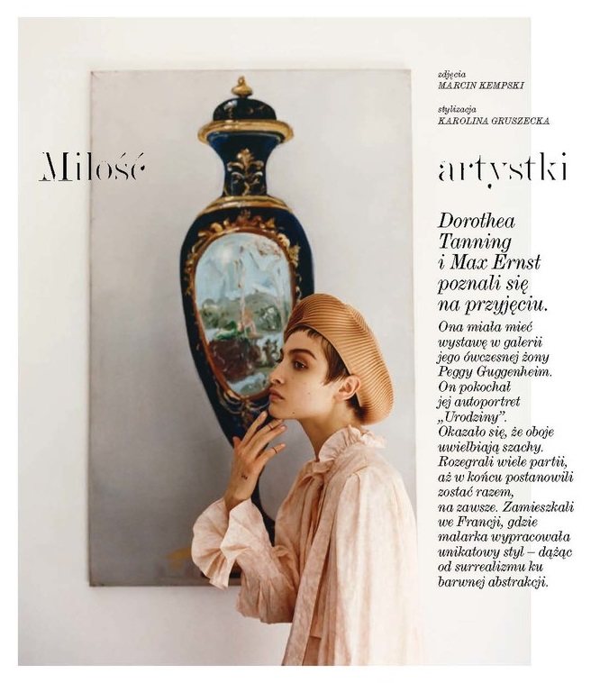 Lara Abova Wears Modern Artistry Boho Fashion Lensed By Marcin Kempski