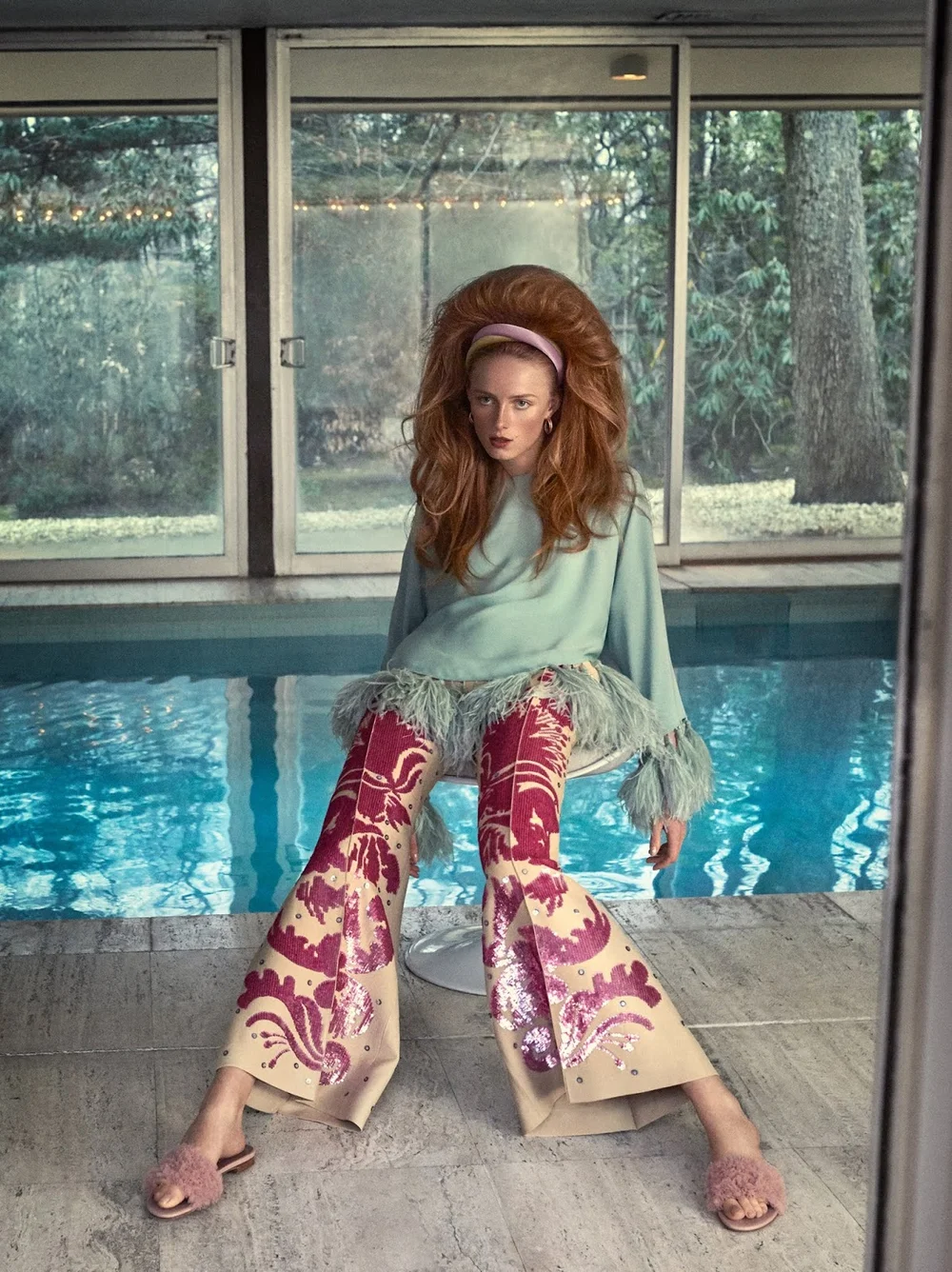 Rianne Van Rompaey Lives 'The High Life', Lensed By Craig McDean For W ...