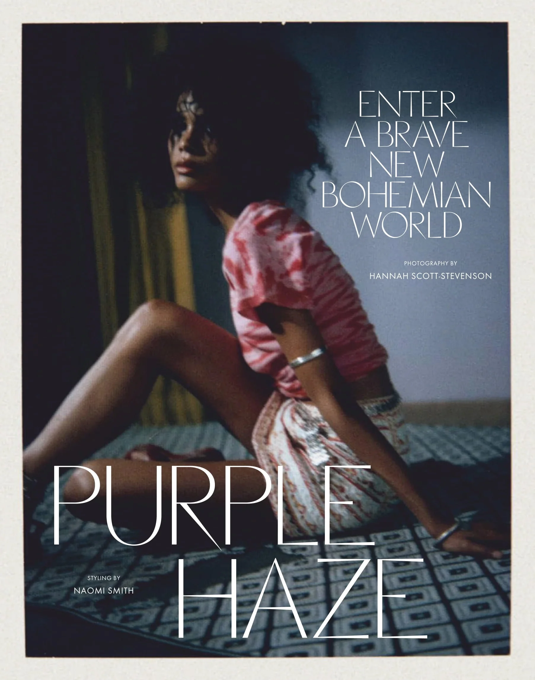 Ines Joseph Is Lensed By Hannah Scott Stevenson In 'Purple Haze' For ...