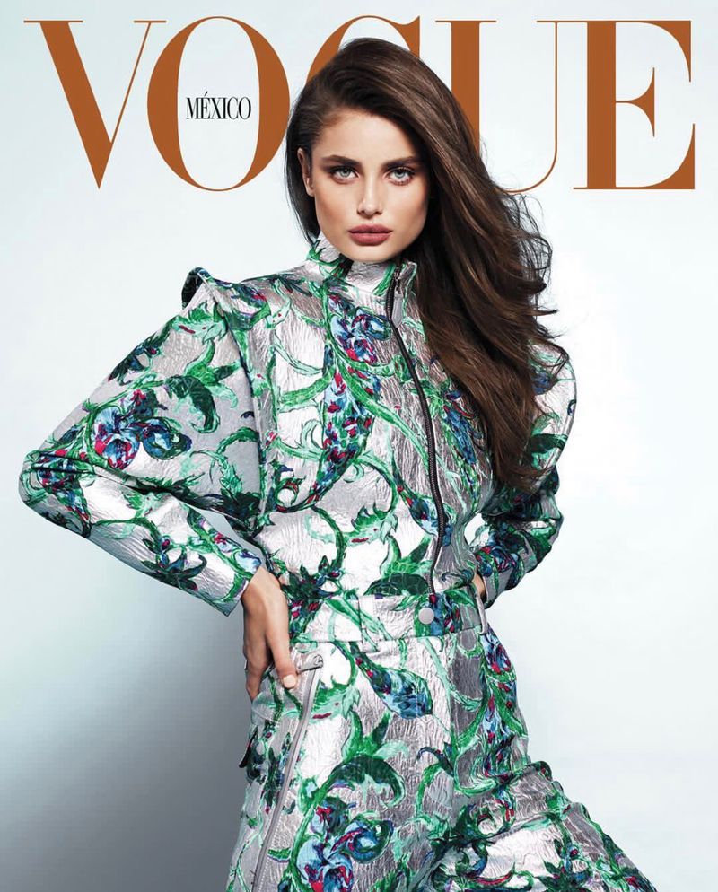 女性情報誌 Vogue Mexico March 2019 Taylor Hill Taylor Hill on Vogue México y Latinoamérica March 2019 Cover