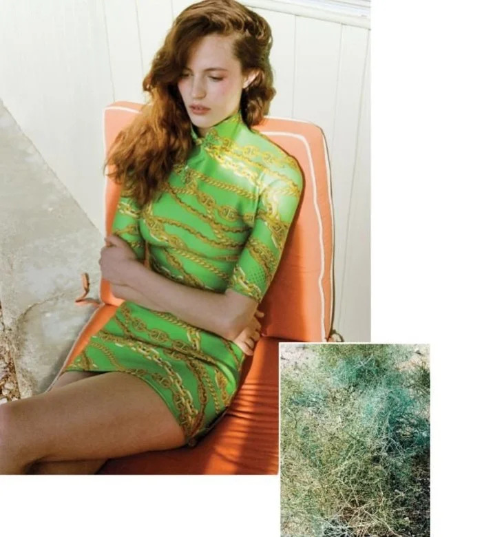 Jeremy Everett Flashes Julia Banas In 'Go With The Flo' For WSJ Magazine April 2019