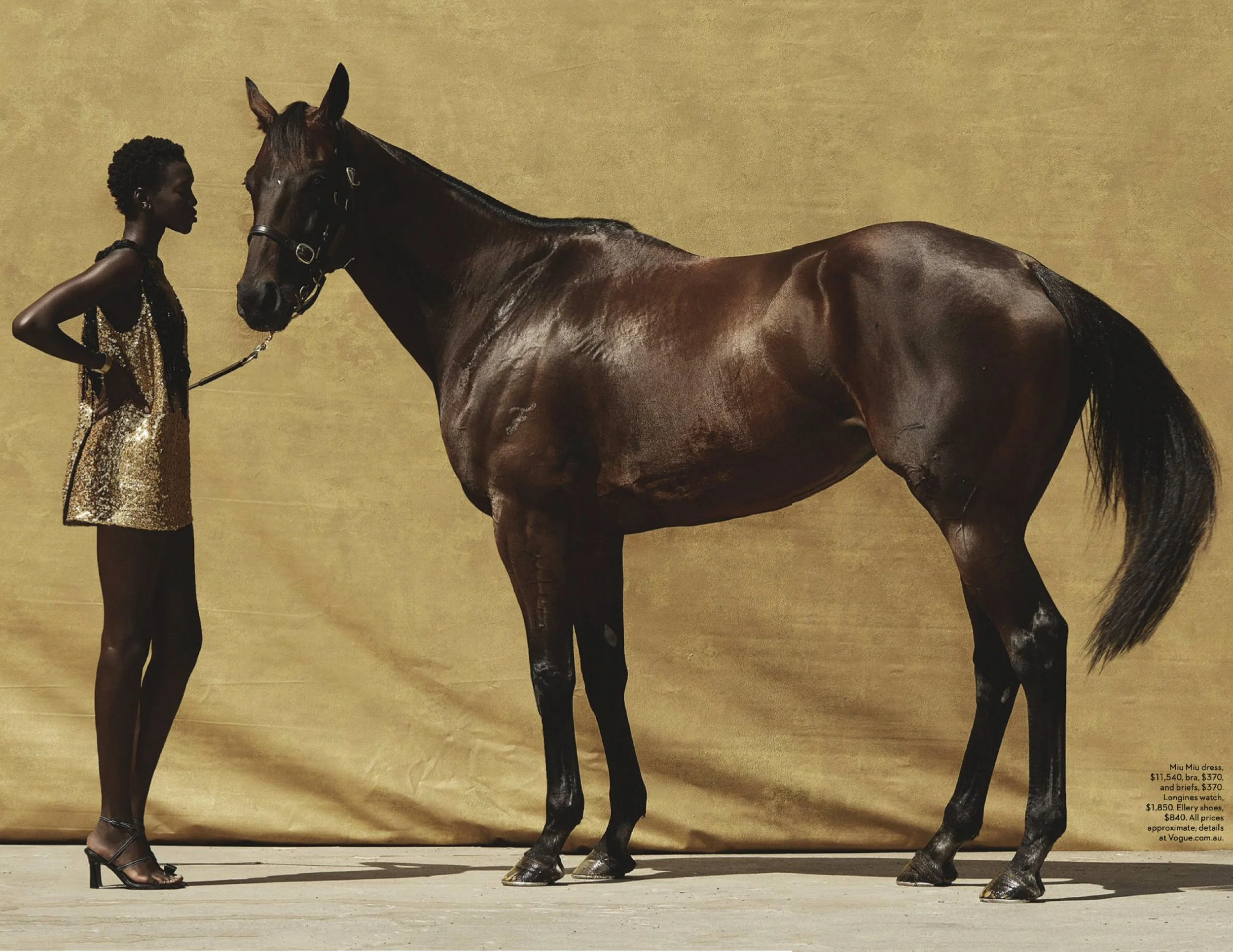 Nya Leth + Winx Join Forces In 'Horse Power By Justin Ridler For Vogue ...