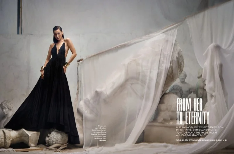 Bella Hadid In 'From Her To Eternity' By Txema Yeste For Vogue Greece April 2019-7