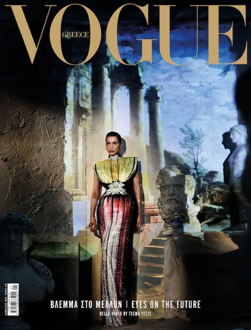 Bella Hadid In 'From Her To Eternity' By Txema Yeste For Vogue Greece April 2019 Cover