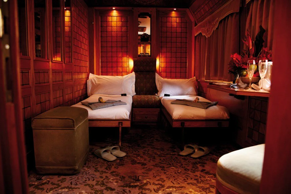 Three nights during the six-day train journey will be spent on board Belmond’s luxurious ‘Tiger Express’.