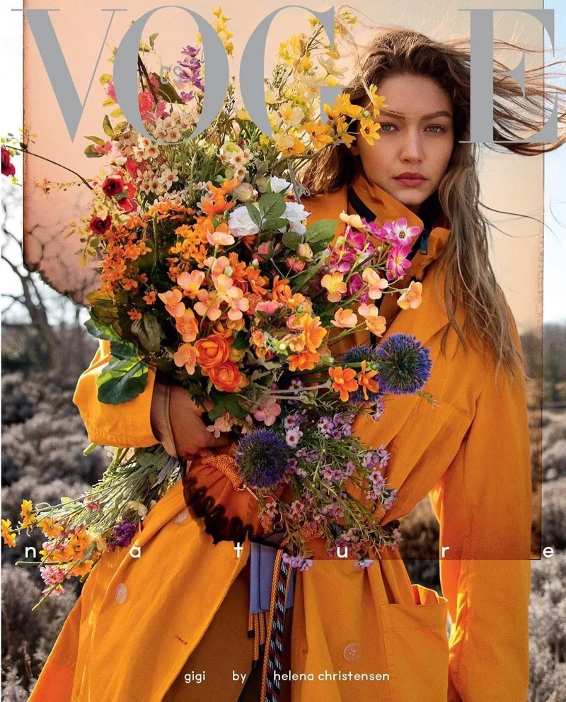 Eye Gigi Hadid Covers Vogue Czech May 2019 Father Mohamed