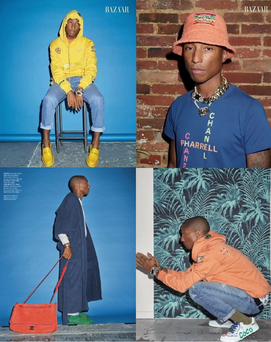 Gender Fluidity On Full Display In Chanel x Pharrell Collab With Williams  As Earth Mother — Anne of Carversville